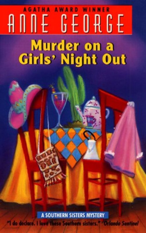 Book cover for "Murder on a Girls' Night Out" by Anne George