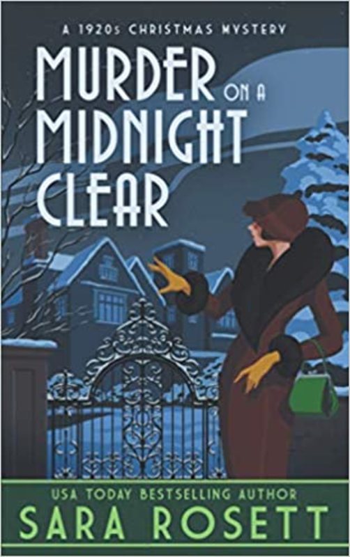 Book cover for "Murder on a Midnight Clear" by Sara Rosett