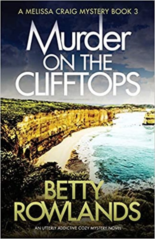Book cover for "Murder on the Clifftops / Over The Edge" by Betty Rowlands