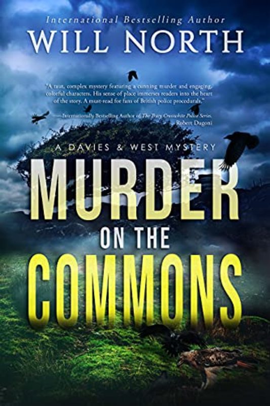 Book cover for "Murder on the Commons" by Will North