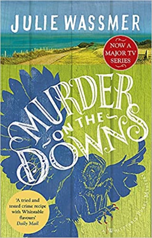Book cover for "Murder on the Downs" by Julie Wassmer