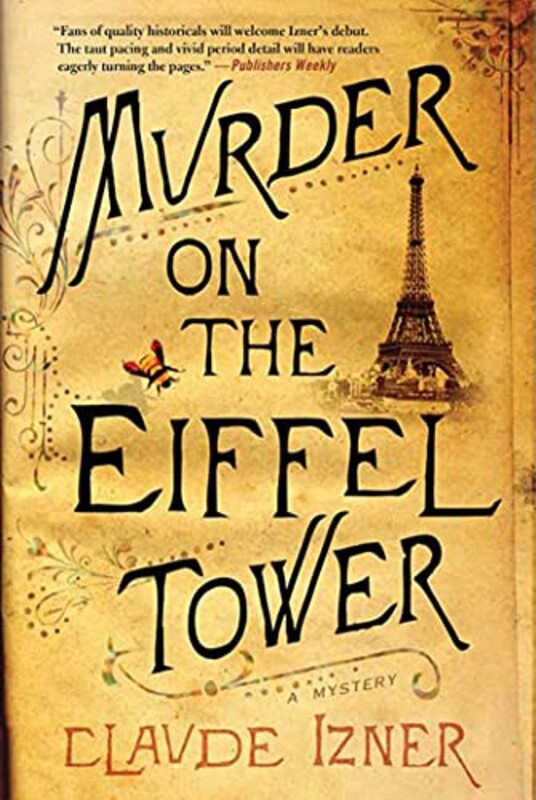 Book cover for "Murder on the Eiffel Tower" by Claude Izner