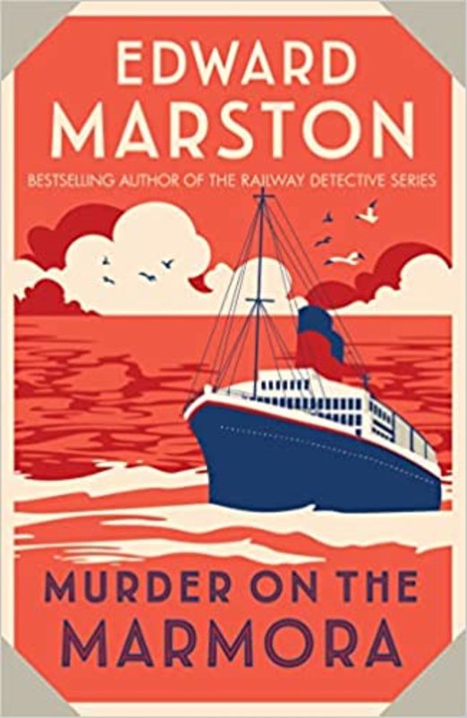 Book cover for "Murder on the Marmora" by Edward Marston