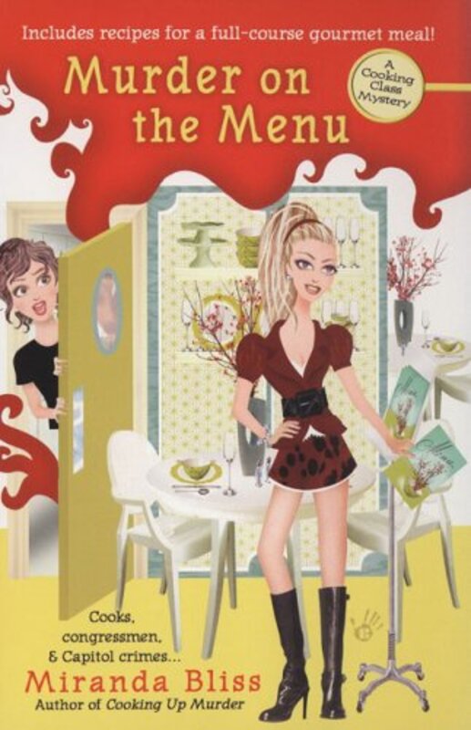 Book cover for "Murder on the Menu" by Miranda Bliss