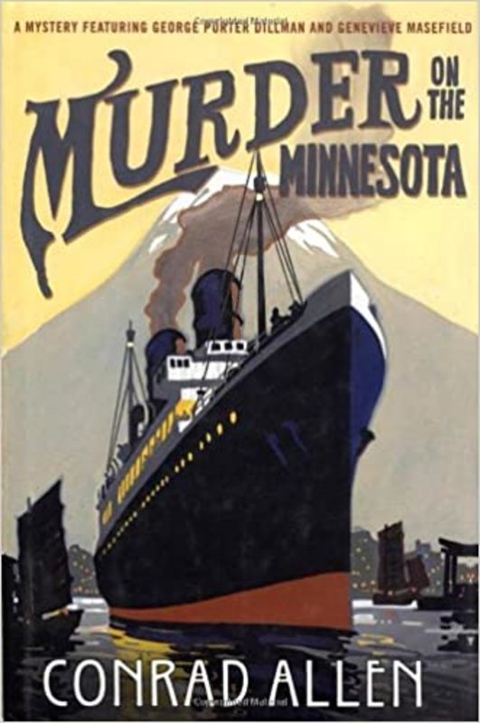 Book cover for "Murder on the Minnesota" by Edward Marston