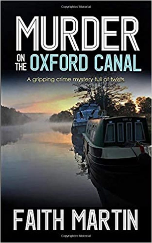 Book cover for "Murder on the Oxford Canal" by Faith Martin