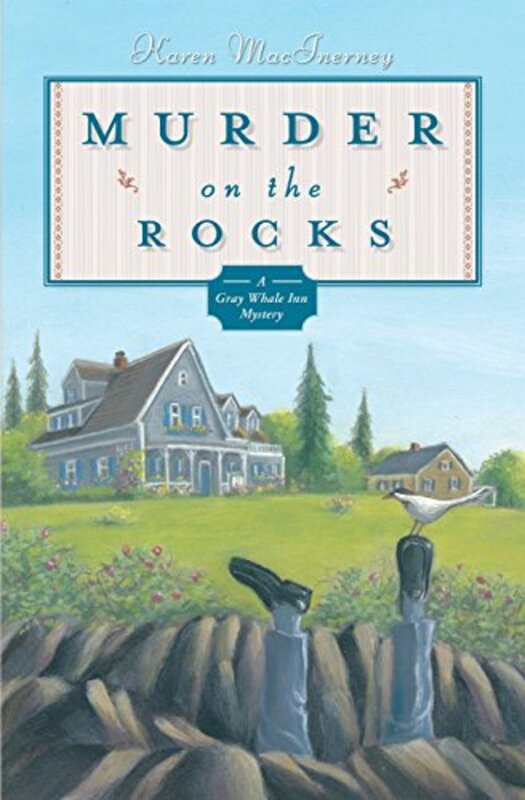 Book cover for "Murder on the Rocks" by Karen MacInerney
