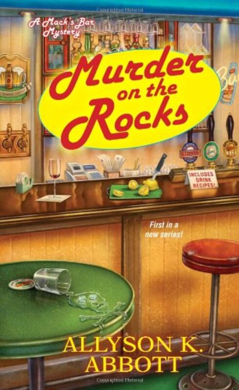 Book cover for "Murder on the Rocks" by Allyson K Abbott