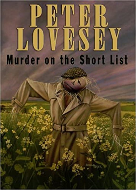 Book cover for "Murder on the Short List" by Peter Lovesey
