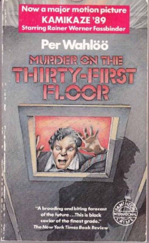 Book cover for "Murder on the Thirty-First Floor" by Per Wahloo