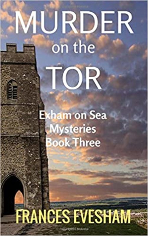 Book cover for "Murder on the Tor" by Frances Evesham