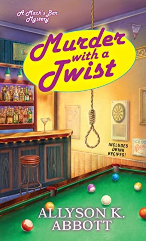 Book cover for "Murder with a Twist" by Allyson K Abbott