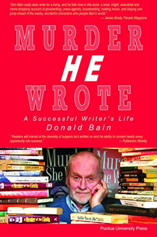 Book cover for "Murder, HE Wrote" by Donald Bain
