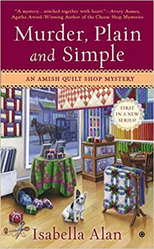 Book cover for "Murder, Plain and Simple" by Isabella Alan