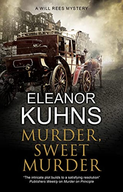 Book cover for "Murder, Sweet Murder" by Eleanor Kuhns