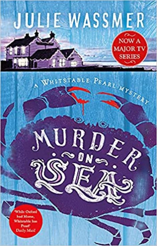 Book cover for "Murder-on-Sea" by Julie Wassmer