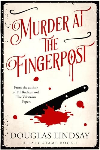 Book cover for "Murder At The Fingerpost" by Douglas Lindsay