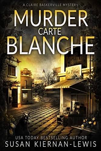 Book cover for "Murder Carte Blanche" by Susan Kiernan Lewis