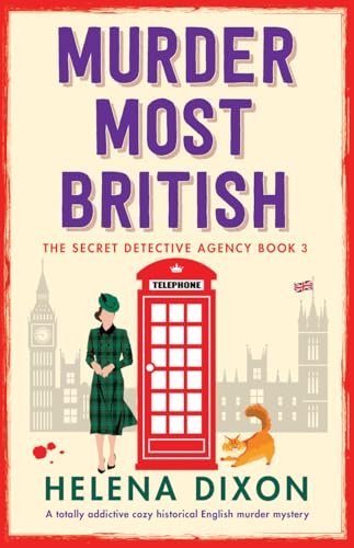 Book cover for "Murder Most British" by Helena Dixon