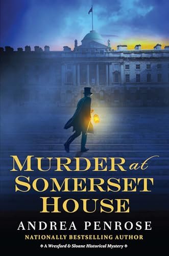 Book cover for "Murder at Somerset House" by Andrea Penrose