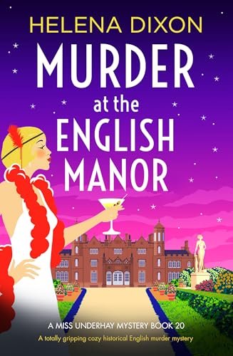 Book cover for "Murder at the English Manor" by Helena Dixon