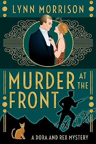 Book cover for "Murder at the Front" by Lynn Morrison