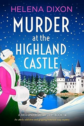 Book cover for "Murder at the Highland Castle" by Helena Dixon