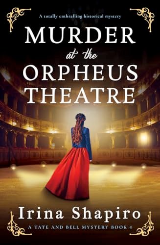 Book cover for "Murder at the Orpheus Theatre" by Irina Shapiro