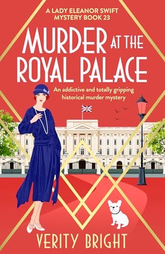 Book cover for "Murder at the Royal Palace" by Verity Bright