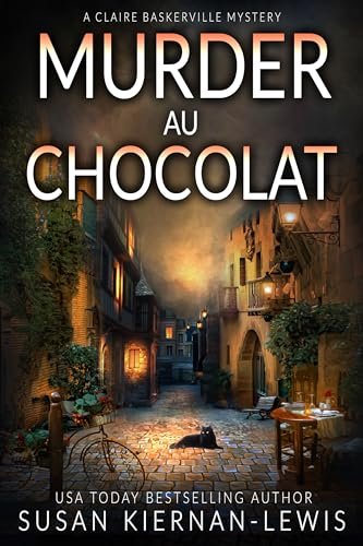 Book cover for "Murder au Chocolat" by Susan Kiernan Lewis