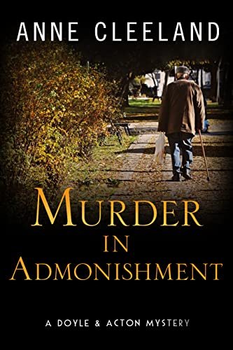 Book cover for "Murder in Admonishment" by Anne Cleeland