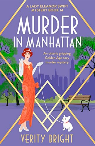 Book cover for "Murder in Manhattan" by Verity Bright