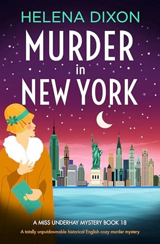 Book cover for "Murder in New York" by Helena Dixon