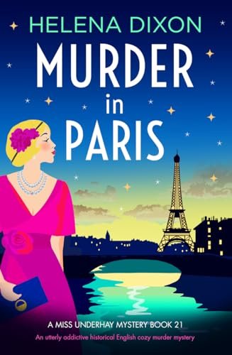 Book cover for "Murder in Paris" by Helena Dixon