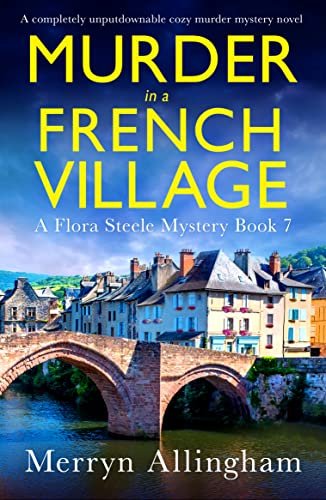 Book cover for "Murder in a French Village" by Merryn Allingham