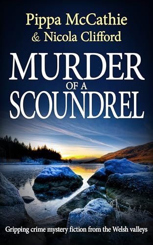 Book cover for "Murder of a Scoundrel" by Pippa McCathie