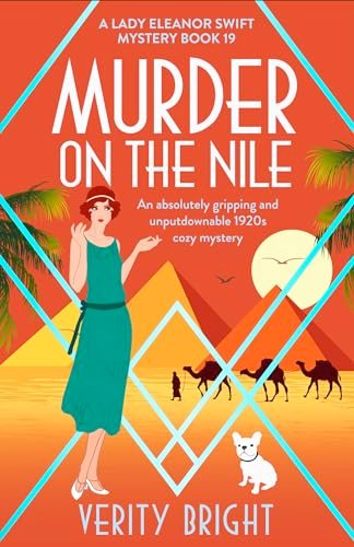 Book cover for "Murder on the Nile" by Verity Bright