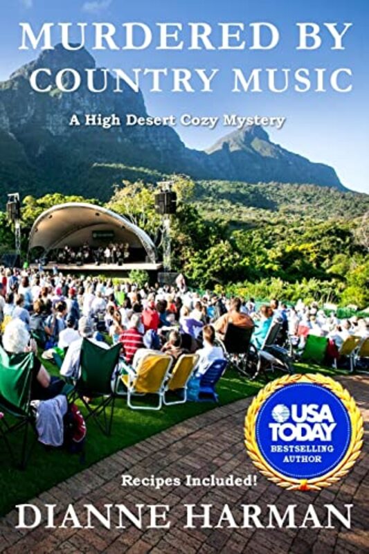 Book cover for "Murdered by Country Music" by Dianne Harman