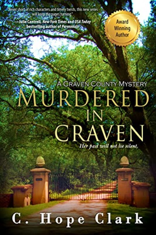Book cover for "Murdered in Craven" by C Hope Clark