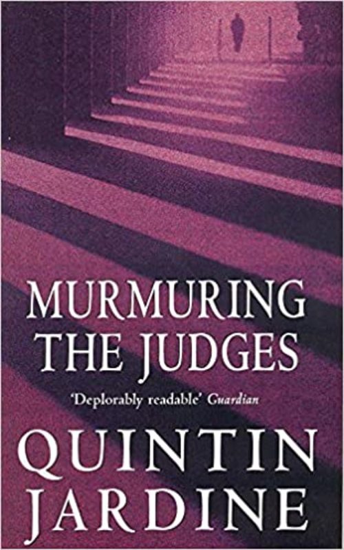 Book cover for "Murmuring the Judges" by Quintin Jardine