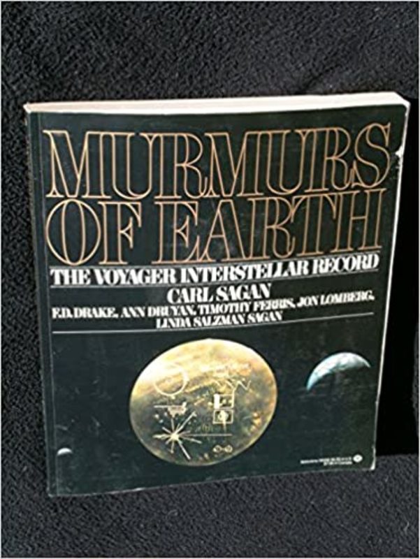 Book cover for "Murmurs of Earth" by Carl Sagan