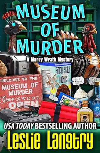 Book cover for "Museum of Murder" by Leslie Langtry