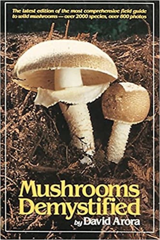 Book cover for "Mushrooms Demystified" by David Arora