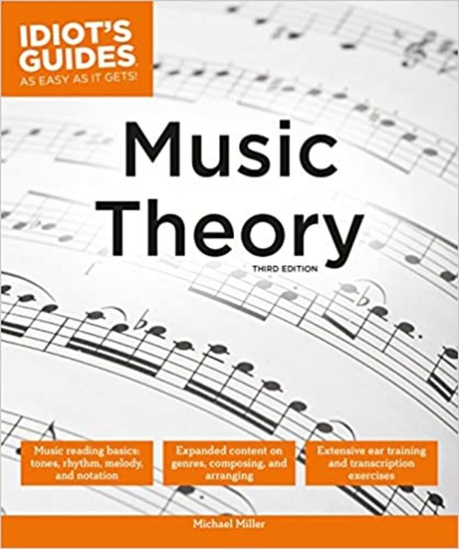 Book cover for "Music Theory, 3E" by Michael Miller