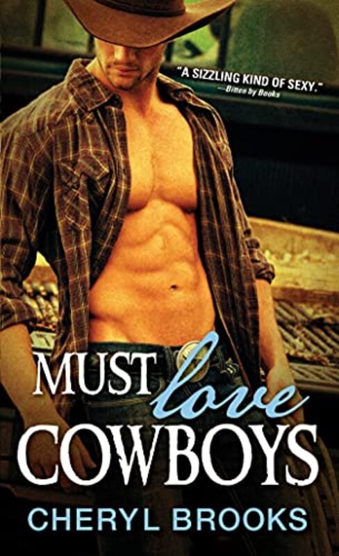 Book cover for "Must Love Cowboys" by Cheryl Brooks