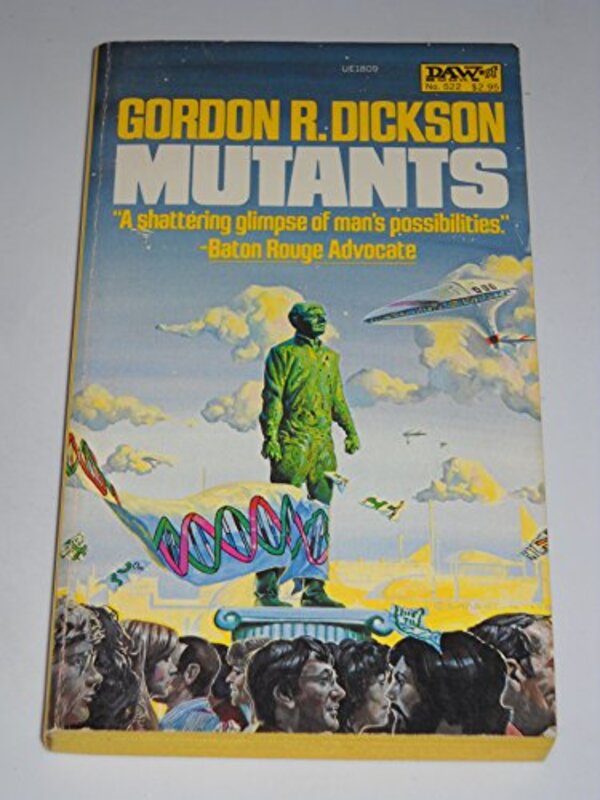 Book cover for "Mutants" by Gordon R Dickson