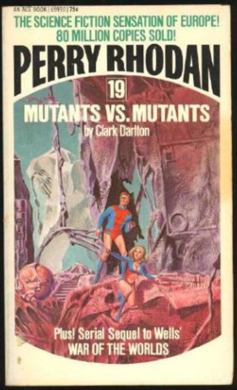 Book cover for "Mutants Vs. Mutants" by Kurt Brand