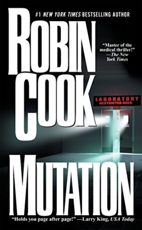 Book cover for "Mutation" by Robin Cook
