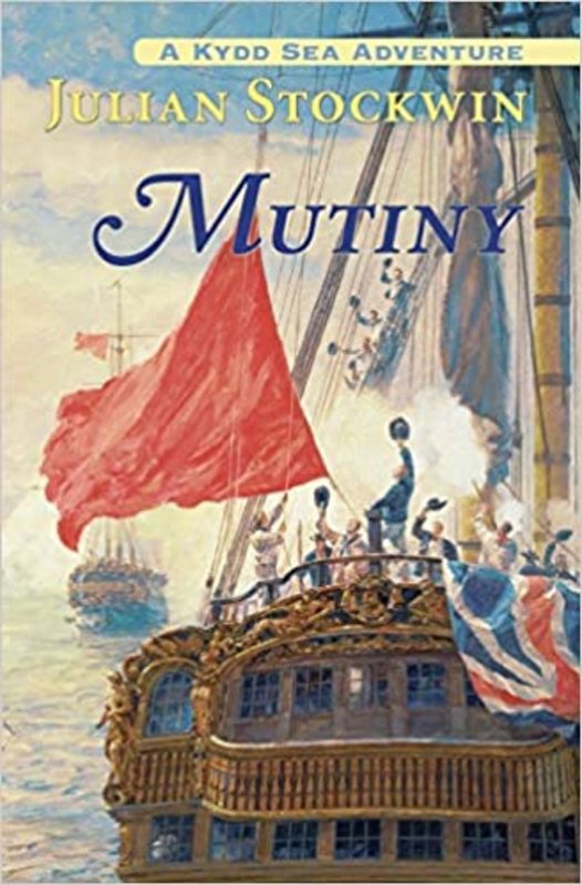 Book cover for "Mutiny" by Julian Stockwin