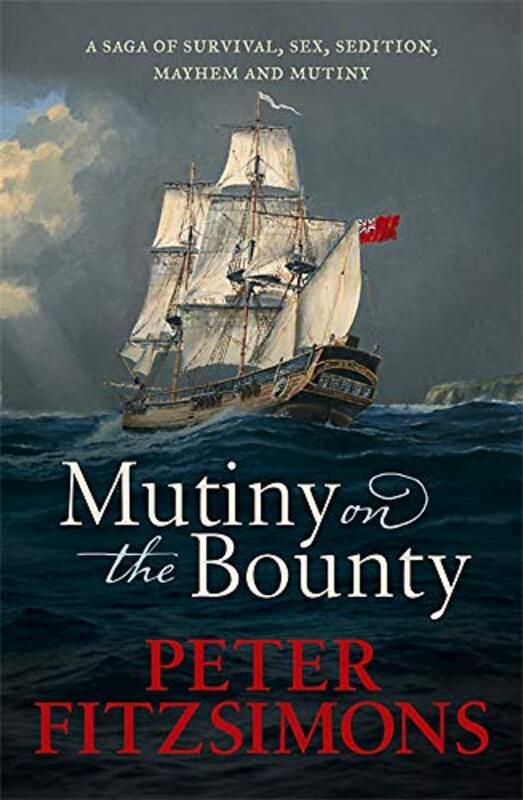 Book cover for "Mutiny on the Bounty" by Peter FitzSimons